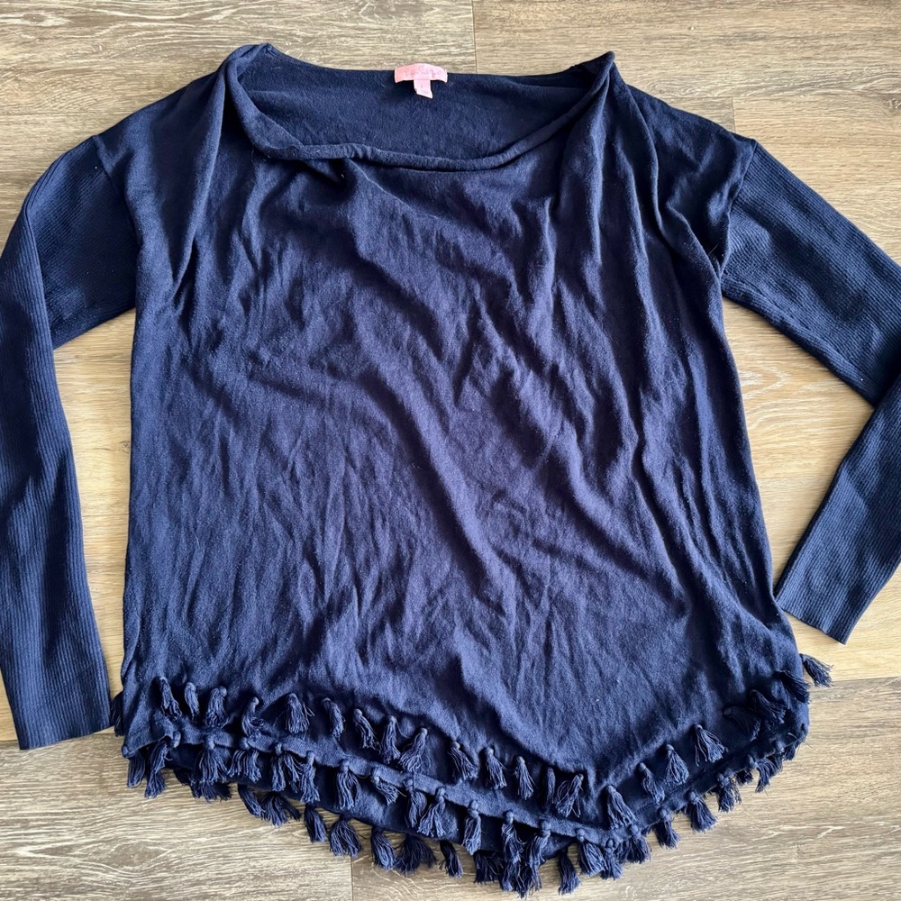 Lilly Pulitzer Navy Sweater